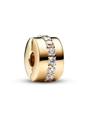 Pandora Clear Sparkling Row Clip Charm